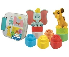 „Disney Classics“ Clemmy kaladėlių rinkinys su knyga Clementoni