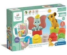 „Disney Classics“ Clemmy kaladėlių rinkinys su knyga Clementoni