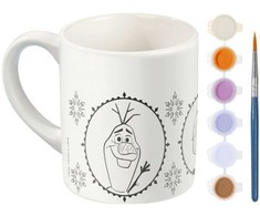 „Disney“ dažomas porcelianinis puodelis „Frozen“ 235 ml dovanų dėžutė