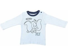 Disney Dumbo kūdikiams skirti marškinėliai, 2 vnt. viršutinės dalies, 62/68 cm