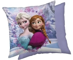 Disney Frozen aksominis pagalvėlės užvalkalas 40x40 cm
