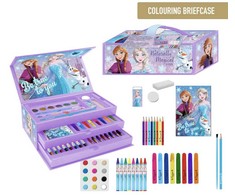 „Disney Frozen Be True“ kanceliarinių prekių rinkinys lagamine
