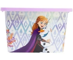 „Disney“ „Frozen“ elementų plastikinė laikymo dėžė, 7 l