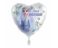 Disney Frozen Elsa Joyeux Anniversaire folijos balionas 43 cm