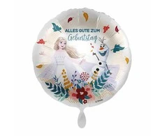 Disney Frozen Elsa, Olaf gimtadienio folijos balionas 43 cm