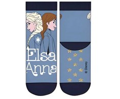 Disney Frozen Elsa vaikiškos storos neslystančios kojinės 27/30