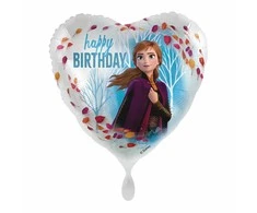 Disney Frozen folijos balionas su gimtadieniu, 43 cm