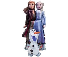 „Disney Frozen Friends“ folijos balionas „AirWalker“, vaikščiojantis, 147 cm