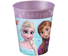 „Disney Frozen“ idiliškos stebuklų mikro plastiko puodelių rinkinys, 4 vnt., po 250 ml