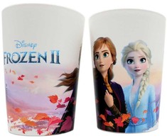 „Disney“ „Frozen Leaf“ plastikinių puodelių 2 dalių rinkinys, 230 ml