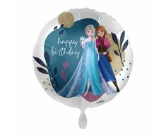 Disney Frozen Ledų folijos balionas Su gimtadieniu 43 cm