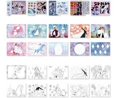 „Disney Frozen“ likimo dėlionės lipdukų ir spalvinimo rinkinys