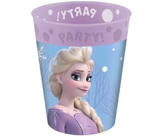 Disney Frozen mikro plastikinė stiklinė, 250 ml