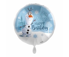 Disney Frozen Olaf Snow folijos balionas su gimtadieniu, 43 cm