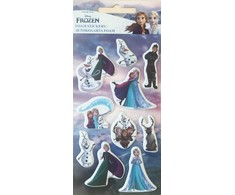 „Disney Frozen“ pūkuotų kempinių lipdukų rinkinys
