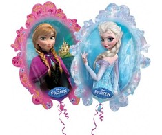Disney Frozen seserų folijos balionas 78 cm (WP)