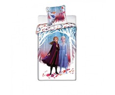 „Disney“ „Frozen Sister Power“ patalynės komplektas 140–200 cm, 63–63 cm mikropluošto