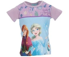 Disney „Frozen Sisters“ vaikiški trumpi marškinėliai, 3-8 metų