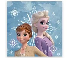 Disney Frozen snaigės rankšluostis, veido rankšluostis, rankšluostis 30x30cm