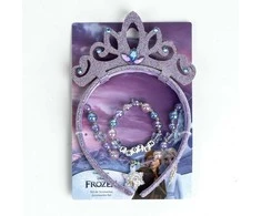 „Disney“ „Frozen“ snaigių papuošalų ir galvos juostos rinkinys