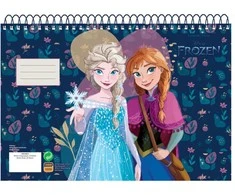 „Disney Frozen“ spiralinis eskizų sąsiuvinis, A/4, 30 lapų