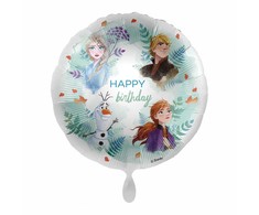Disney Frozen Squad folijos balionas su gimtadieniu, 43 cm