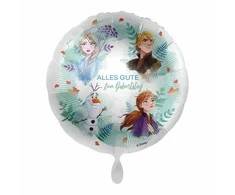 Disney Frozen Squad folijos balionas su gimtadieniu, 43 cm