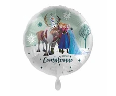Disney Frozen Team Buon Compleanno folijos balionas 43 cm
