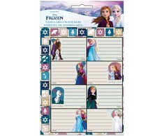 „Disney Frozen Together“ užrašinės etiketė su lipdukais, 16 vnt.
