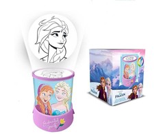 „Disney Frozen“ užburtas 2 viename projektorius, lempa, naktinė lemputė