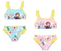 Disney Frozen vaikiškas maudymosi kostiumėlis, bikinis 4-8 metų vaikams