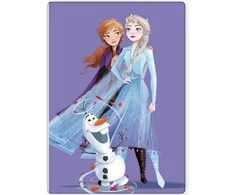 Disney Frozen violetinė vilnonė antklodė 100x140cm