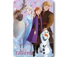 Disney Frozen žiemos draugų vilnos antklodė 100x140cm