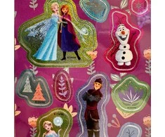 „Disney“ holografinių lipdukų rinkinys „Ledo šalis“