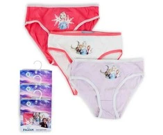 Disney J√©gvar√°zs Snow Magic gyerek feh√©rnem≈±, bugyi 3 vnt/csomag 2–8 √©v / 92–128 cm
