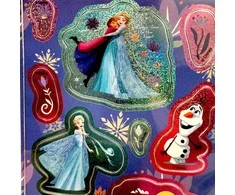 „Disney“ „Ledo šalies“ apkabinimo holografinių lipdukų rinkinys