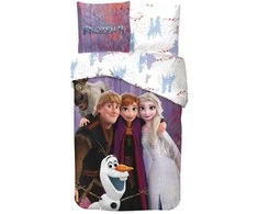 „Disney“ „Ledo šalies“ magiškos komandos patalynės komplektas 140–200 cm, 65 x 65 cm