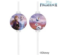 Globos Europe Bv GoDan šiaudeliai su medalionais Frozen 2 – šaldyti vieno dydžio