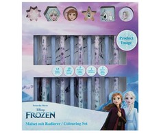 Disney „Ledo šalies seserų“ spalvinimo rinkinys
