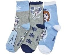 Disney Ledo šalies vaikiškos kojinės 23/26