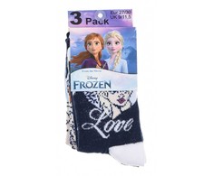 Disney Ledo šalies vaikiškos kojinės 27/30