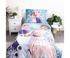 Disney „Ledo šalis“ baltos snaigės vaikiška patalynė 100–135 cm, 40–60 cm