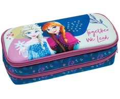 „Disney“ „Ledo šalis“ dviejų skyrių pieštukų dėklas, 26 cm