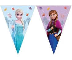 Disney Ledo šalis idiliškos stebuklų vėliavėlės girlianda FSC 2,3 m