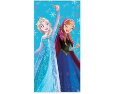 Disney „Ledo šalis“ linksmumo vonios rankšluostis, paplūdimio rankšluostis 60x120cm