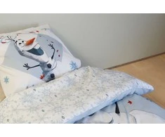 „Disney“ „Ledo šalis“ Olafo vaikiškos patalynės komplektas 100–135 cm, 40–60 cm
