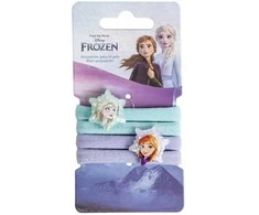 Disney „Ledo šalis“ plaukų gumyčių rinkinys, 4 vnt.
