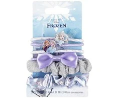 Plaukų raiščiai Princesses Disney Spalvotas Frozen (6 Dalys)