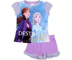 „Disney“ „Ledo šalis“ vaikiška trumpa pižama dovanų dėžutėje, 4 metai