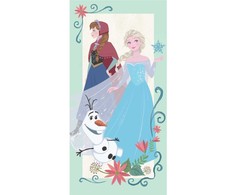 Disney „Ledo šalis“ vonios rankšluostis, paplūdimio rankšluostis 70x140 cm